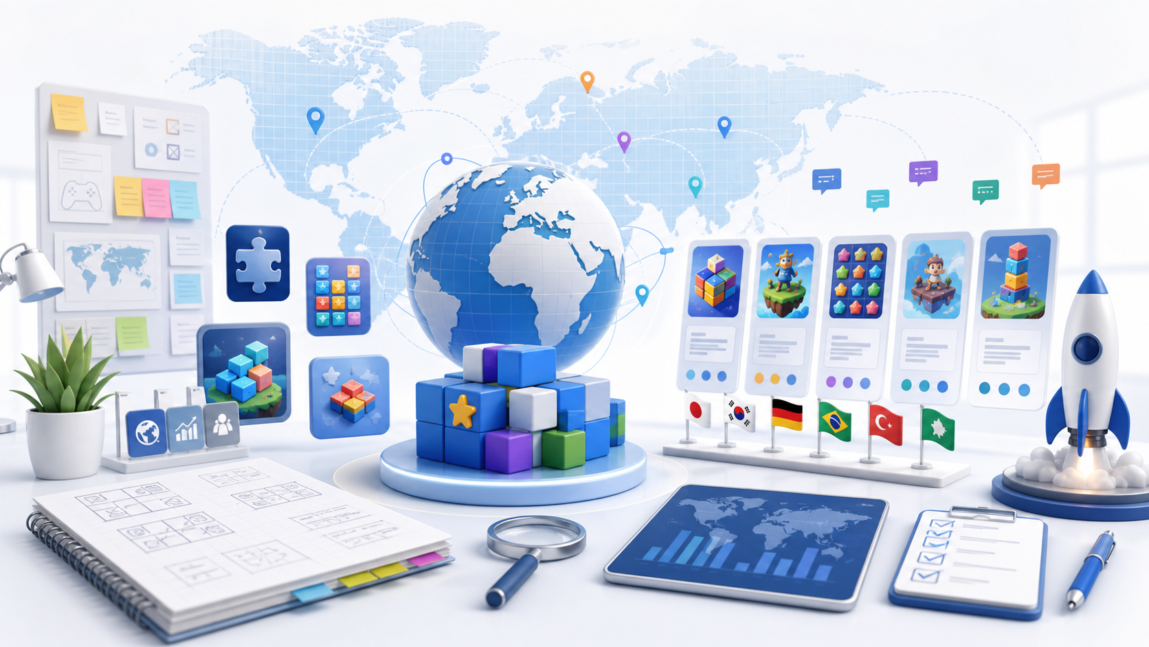 Overseas mini game publishing planning and localization